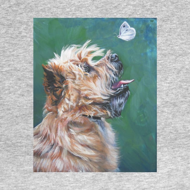 Cairn Terrier Fine Art Painting by LASHEPARD